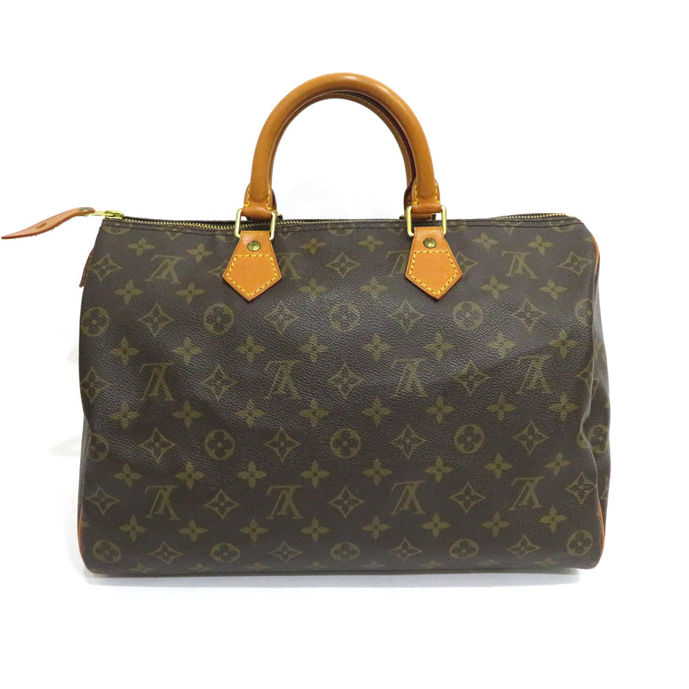 Louis Vuitton Monogram Speedy 35 Boston Bag M41524