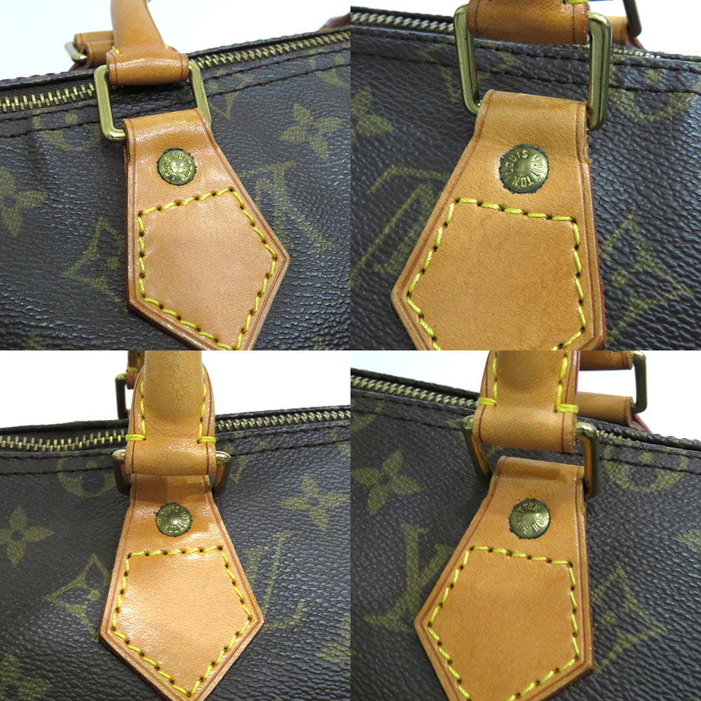 Louis Vuitton Monogram Speedy 35 Boston Bag M41524