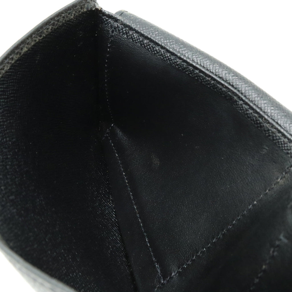 Louis Vuitton Louis Vuitton Tiger Portfolio Florine Wallet Double Folded Wallet Leather Old Black M31112