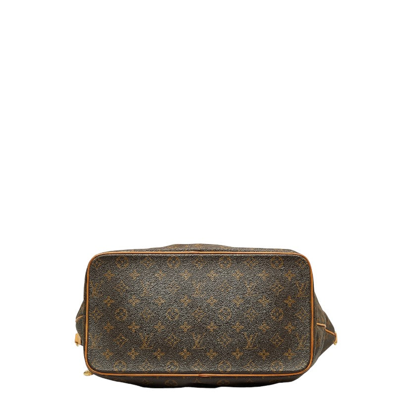Louis Vuitton Monogram Palermo GM Shoulder Bag M40146 Brown PVC Leather  Louis Vuitton