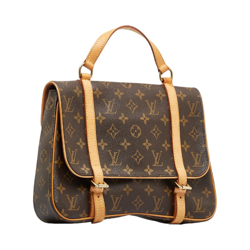 Louis Vuitton Monogram M51158  Daypack PVC/Leather Brown