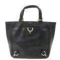 GUCCI Abbey Leather Tote Bag Hand Bag Black 130739