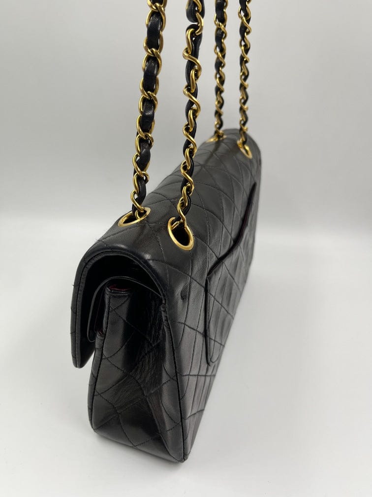 Chanel Classic Double Flap Medium Bag with 24k gold plated hardware