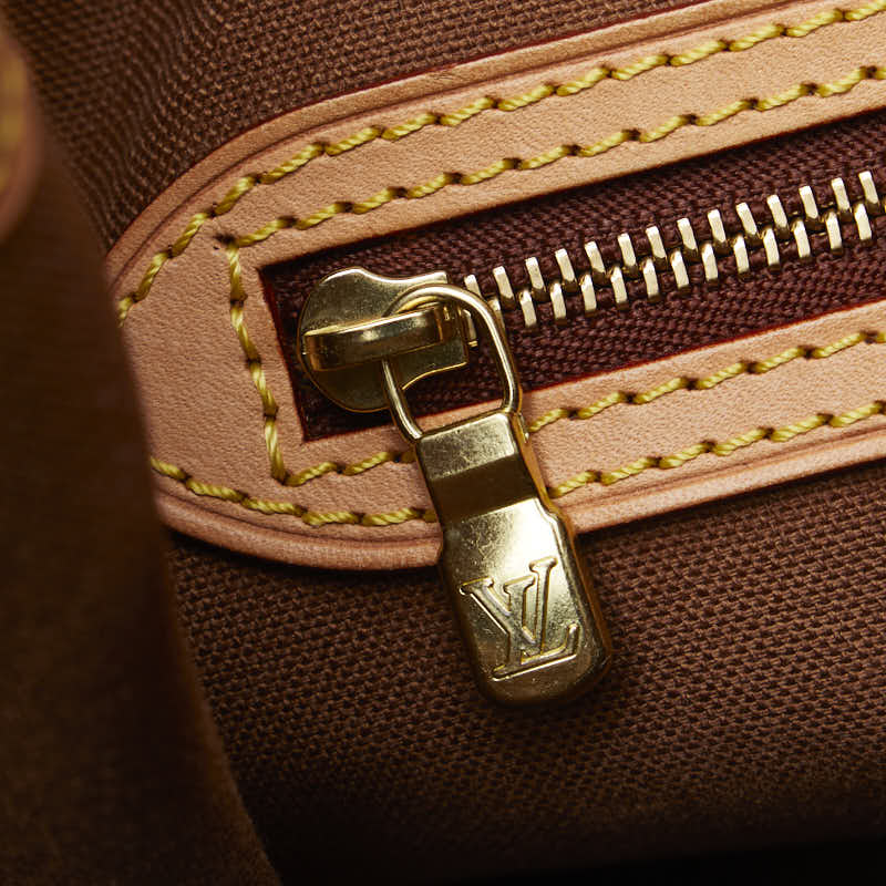 Louis Vuitton Monogram Batignol Vertical s Bag M51153 Brown PVC Leather  Louis Vuitton