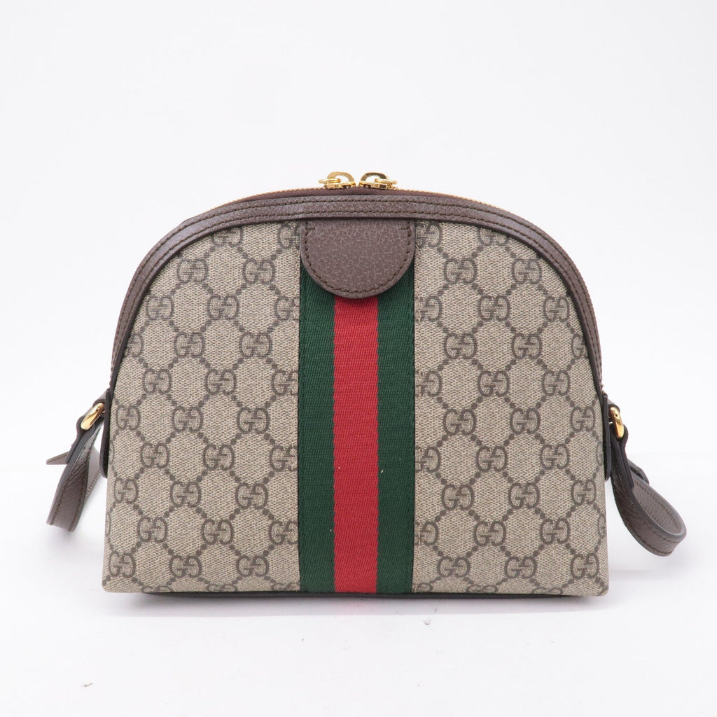 GUCCI Ophidia GG Supreme Leather Shoulder Bag 499621