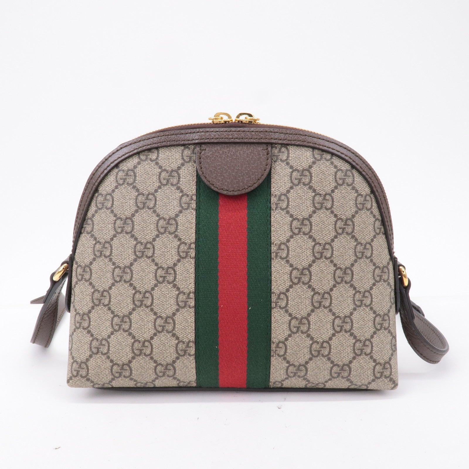 GUCCI Ophidia GG Supreme Leather Shoulder Bag 499621