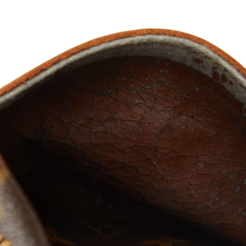 Louis Vuitton Monogram Danube Slipper Shoulder Bag M45266 Brown PVC Leather  Louis Vuitton