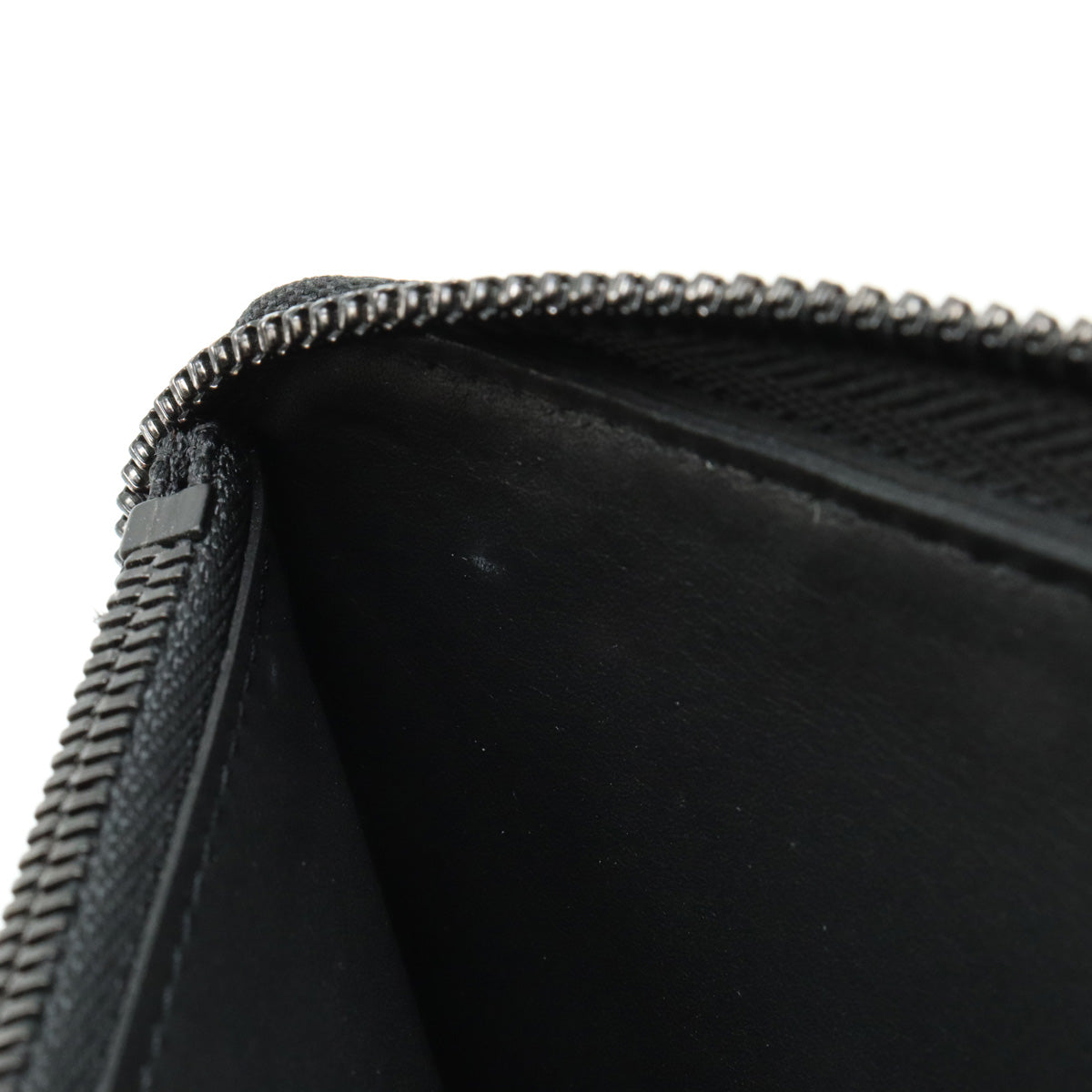Louis Vuitton Monogram Shadow Zippie Wallet Vertical Round  Long Wallet Leather Black M62902