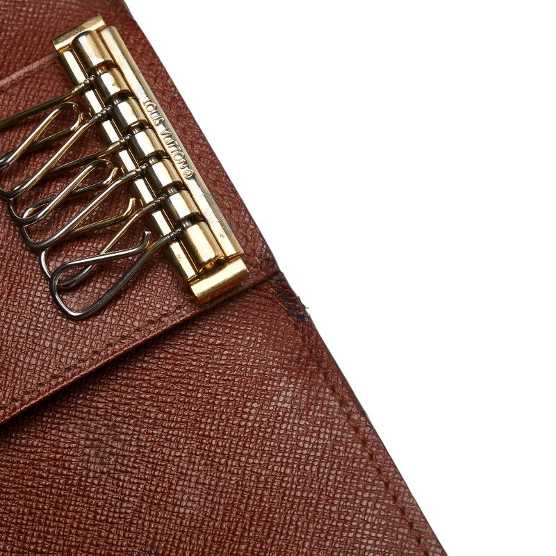 Louis Vuitton Monogram M62630 Keycase PVC/Leather Brown