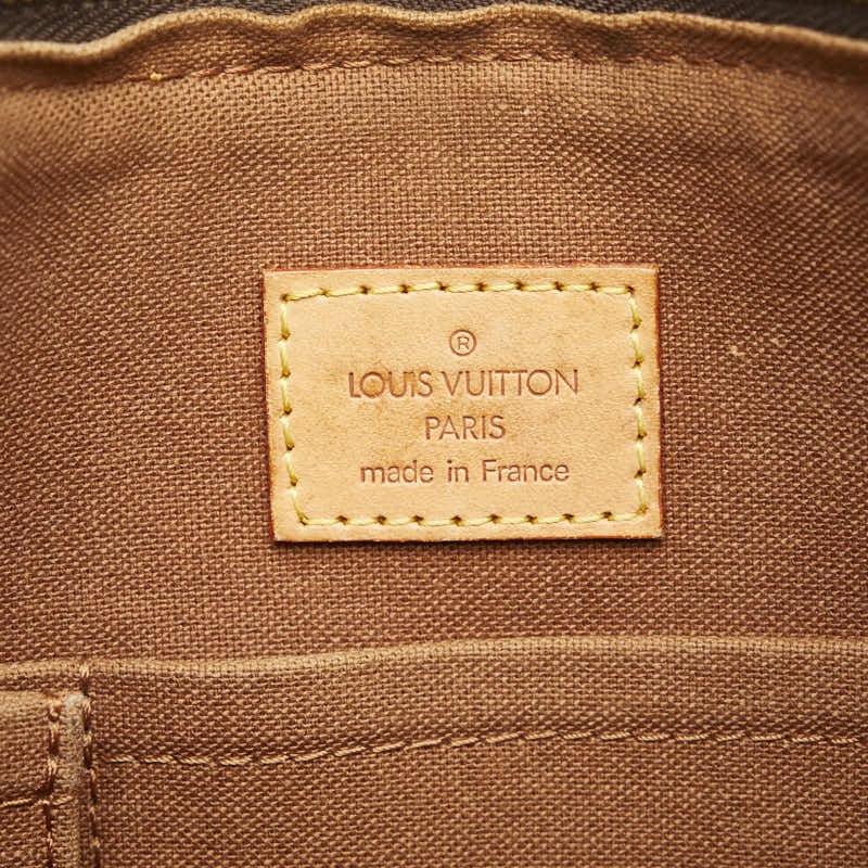Louis Vuitton Monogram M40076 Shoulder Bag PVC/Leather Brown