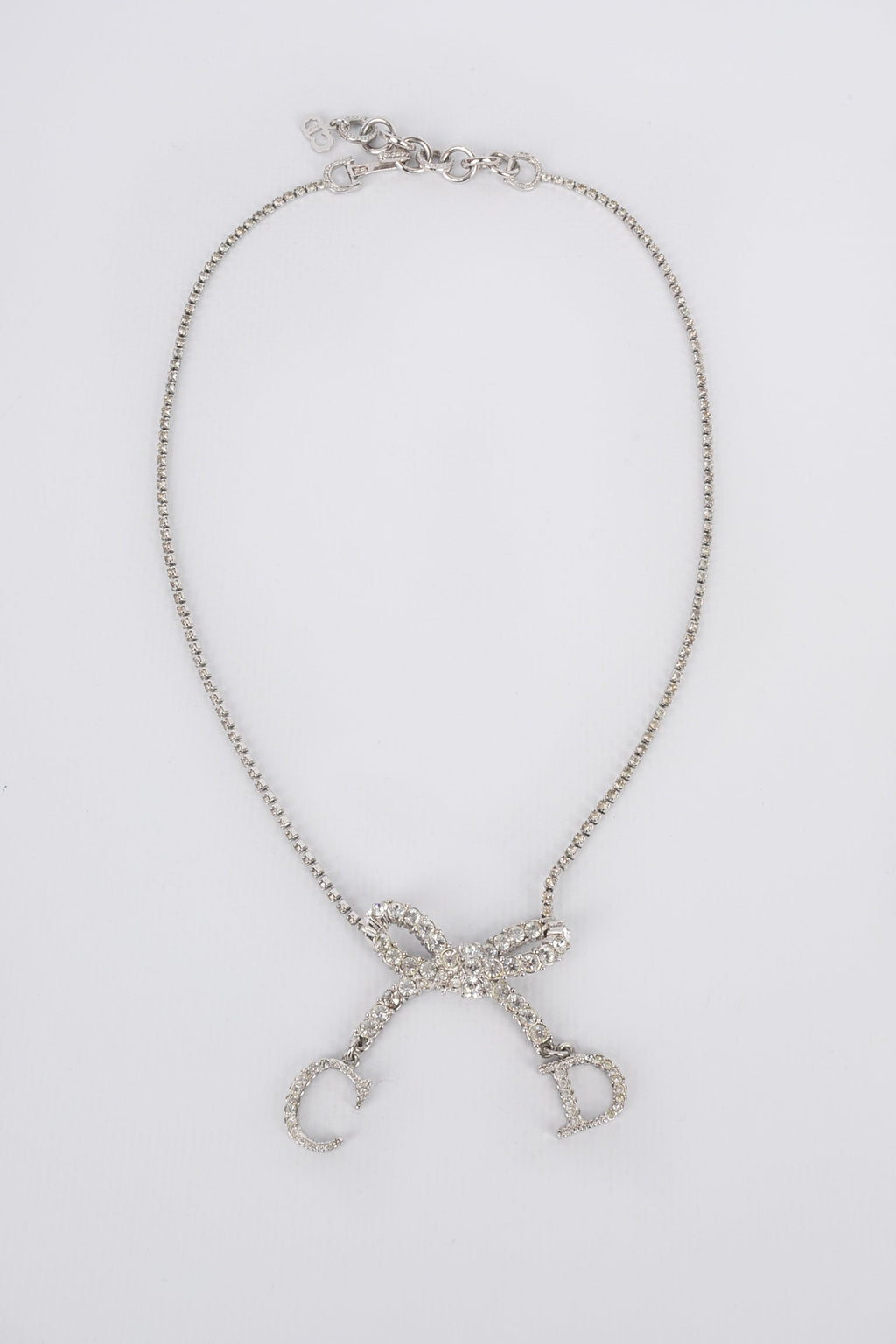 Collier noeud Dior