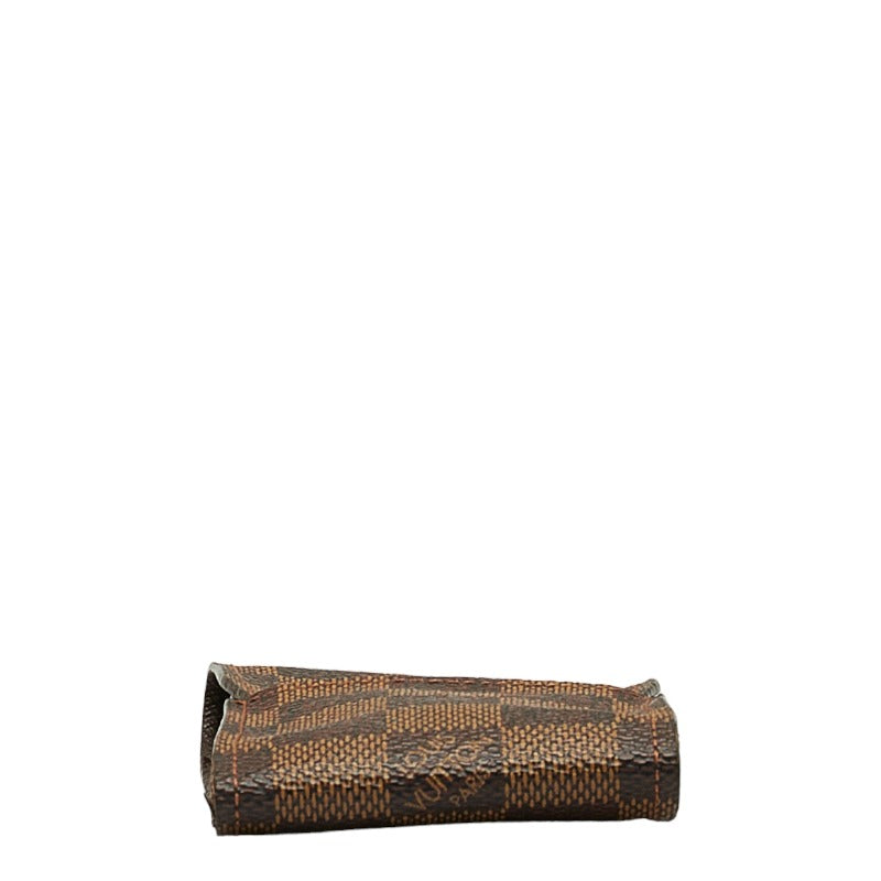 Louis Vuitton Louis Vuitton Damière N63024 Cigarette Case PVC/Leather Brown