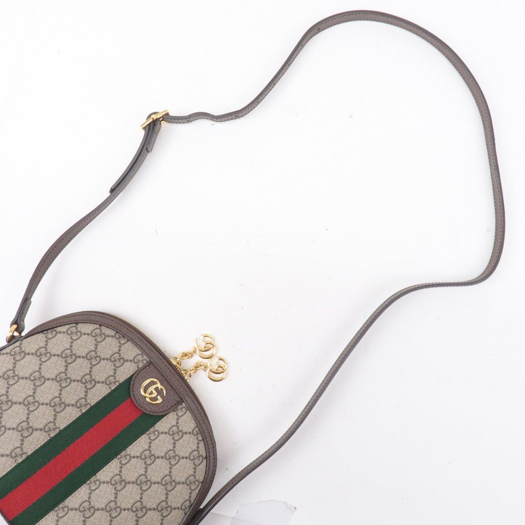 GUCCI Ophidia GG Supreme Leather Shoulder Bag 499621