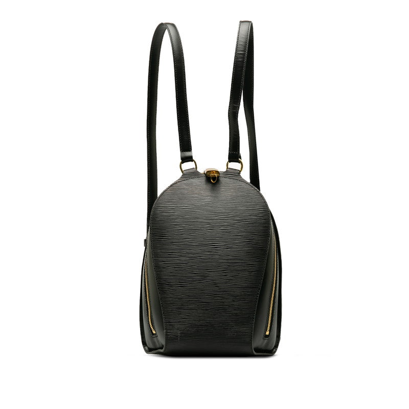 Louis Vuitton Louis Vuitton Epic M52232 Lux Daypack Leather Noir Black
