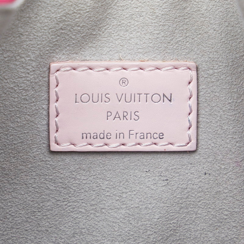 Louis Vuitton Epic Nano Noe Slipper Shoulder Bag M42502 Hot Pink Blue Leather  Louis Vuitton