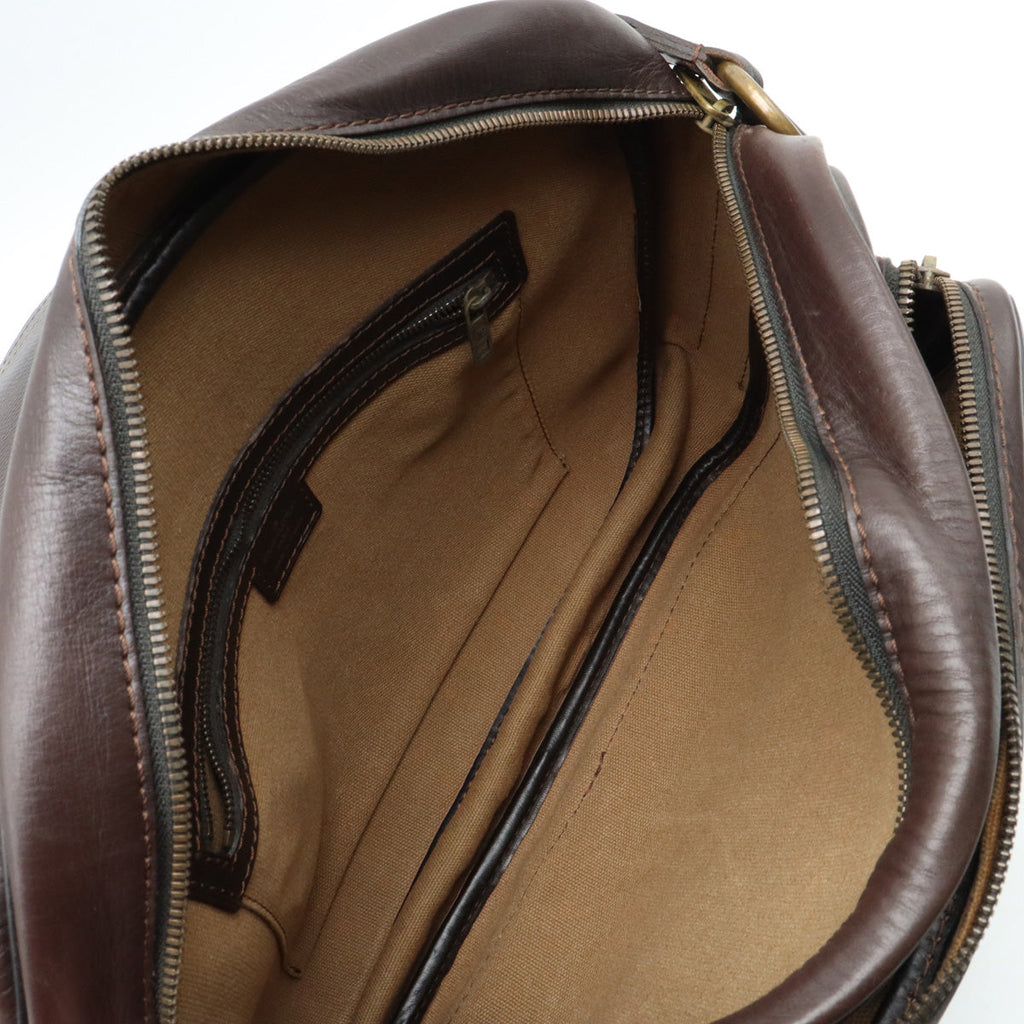Louis Vuitton Louis Vuitton Utah Reporter Messenger Bag Carf Leather Coffee Tea Brown M92072