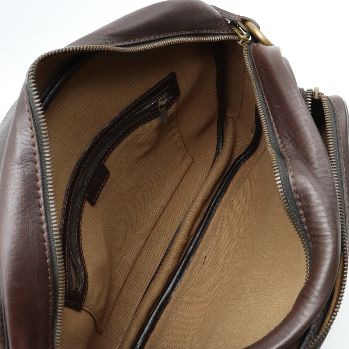 Louis Vuitton Louis Vuitton Utah Reporter Messenger Bag Carf Leather Coffee Tea Brown M92072