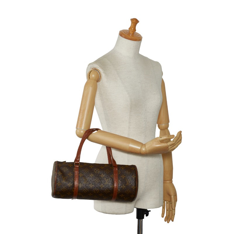 Louis Vuitton Papillon 30 Handbag in Monogram Brown M51365