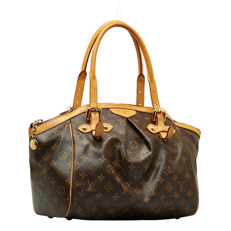 Louis Vuitton Monogram M40144 Handbag PVC/Leather Brown