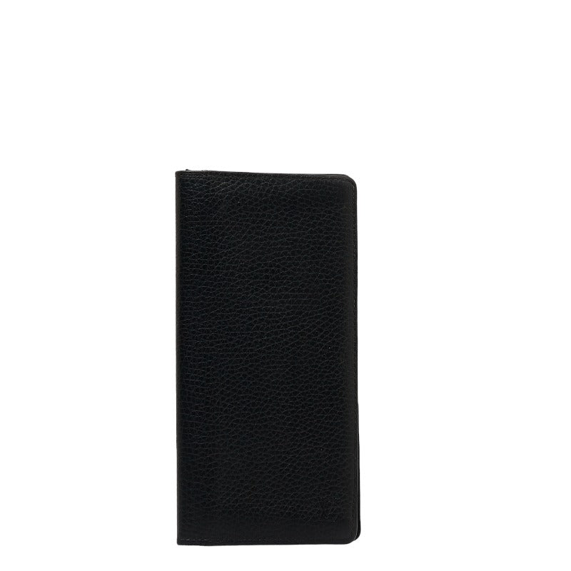Louis Vuitton Louis Vuitton M58192 Long Wallet/Trion Leather Noir Black