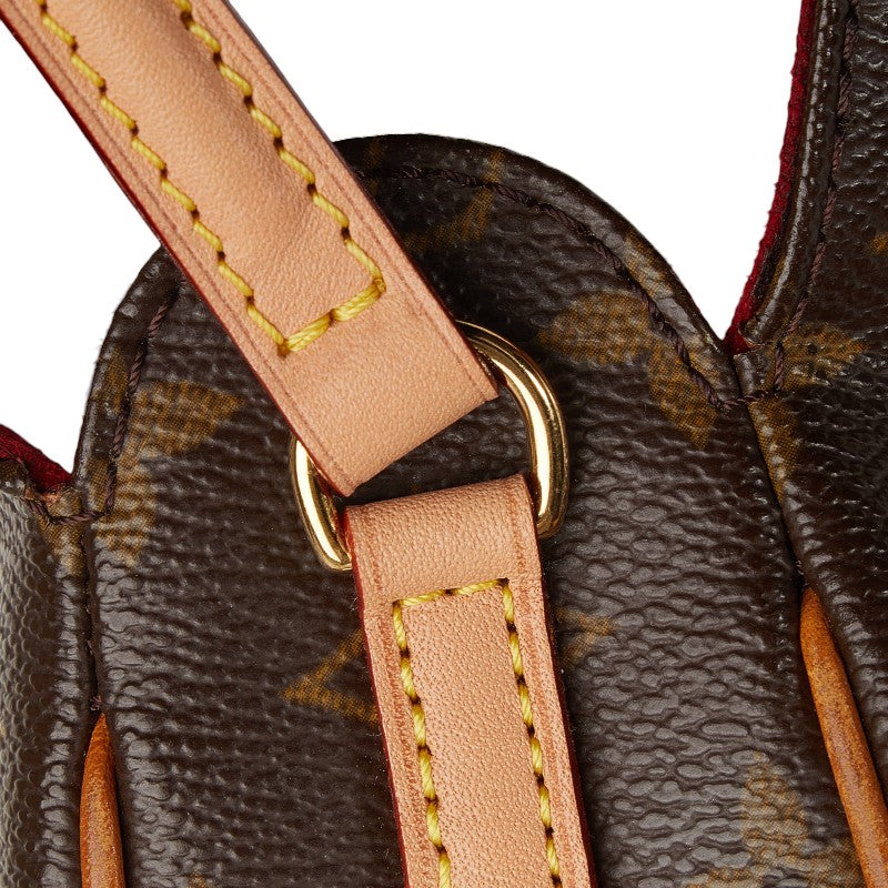 Louis Vuitton M51900 Brown PVC Leather  Louis Vuitton M51900 Leather Handbag Louis Vuitton
