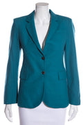 Gucci Teal Wool Blazer SZ 42