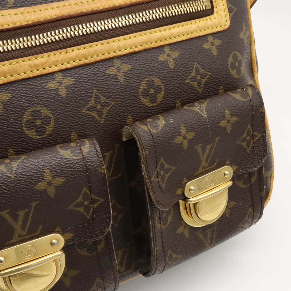 Louis Vuitton Monogram Hudson GM Shoulder Bag Long Shoulder M40045