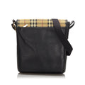 Pre-Loved Burberry Black Others Leather Crossbody Bag United Kingdom