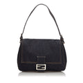 Pre-Loved Fendi Blue Denim Fabric Mamma Forever Italy