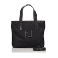 Pre-Loved Fendi Black Nylon Fabric Satchel Italy