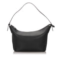 Pre-Loved Burberry Black Calf Leather Shoulder Bag United Kingdom