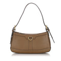 Pre-Loved Burberry Brown Calf Leather Shoulder Bag United Kingdom