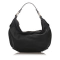 Pre-Loved Fendi Black Calf Leather Hobo Bag Italy