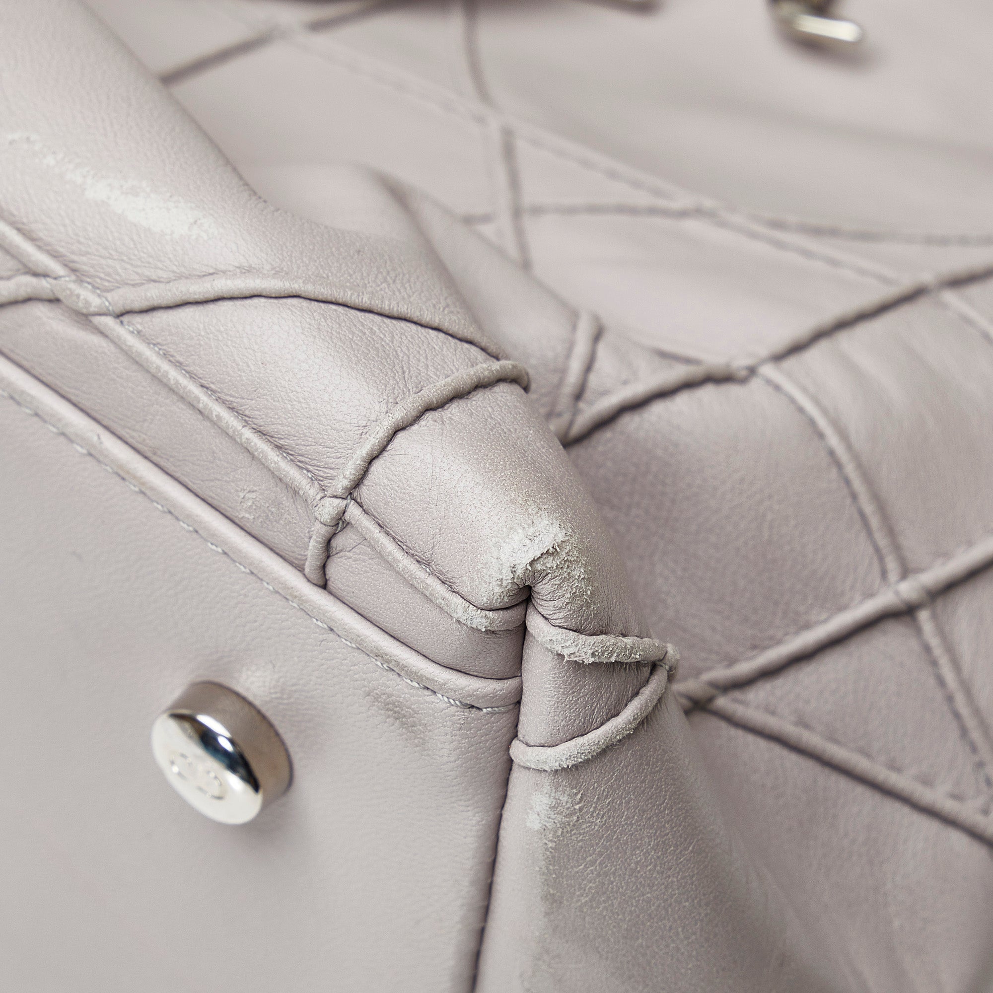 DIOR Cannage Polochon Granville Satchel