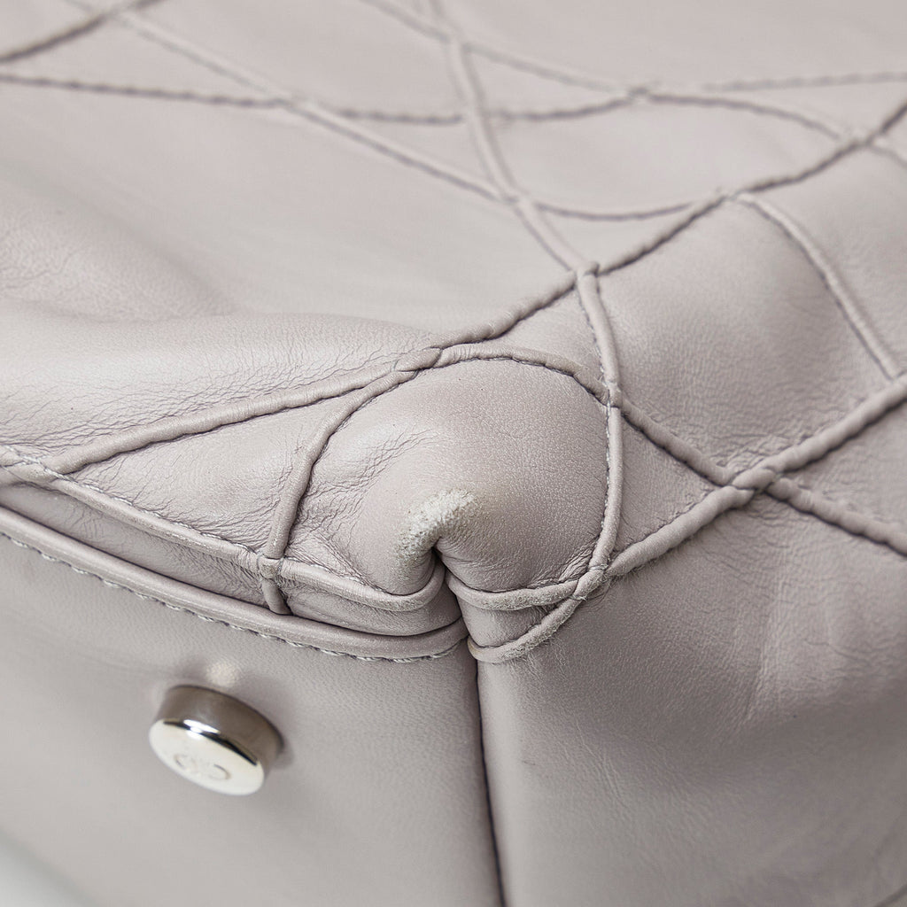 DIOR Cannage Polochon Granville Satchel