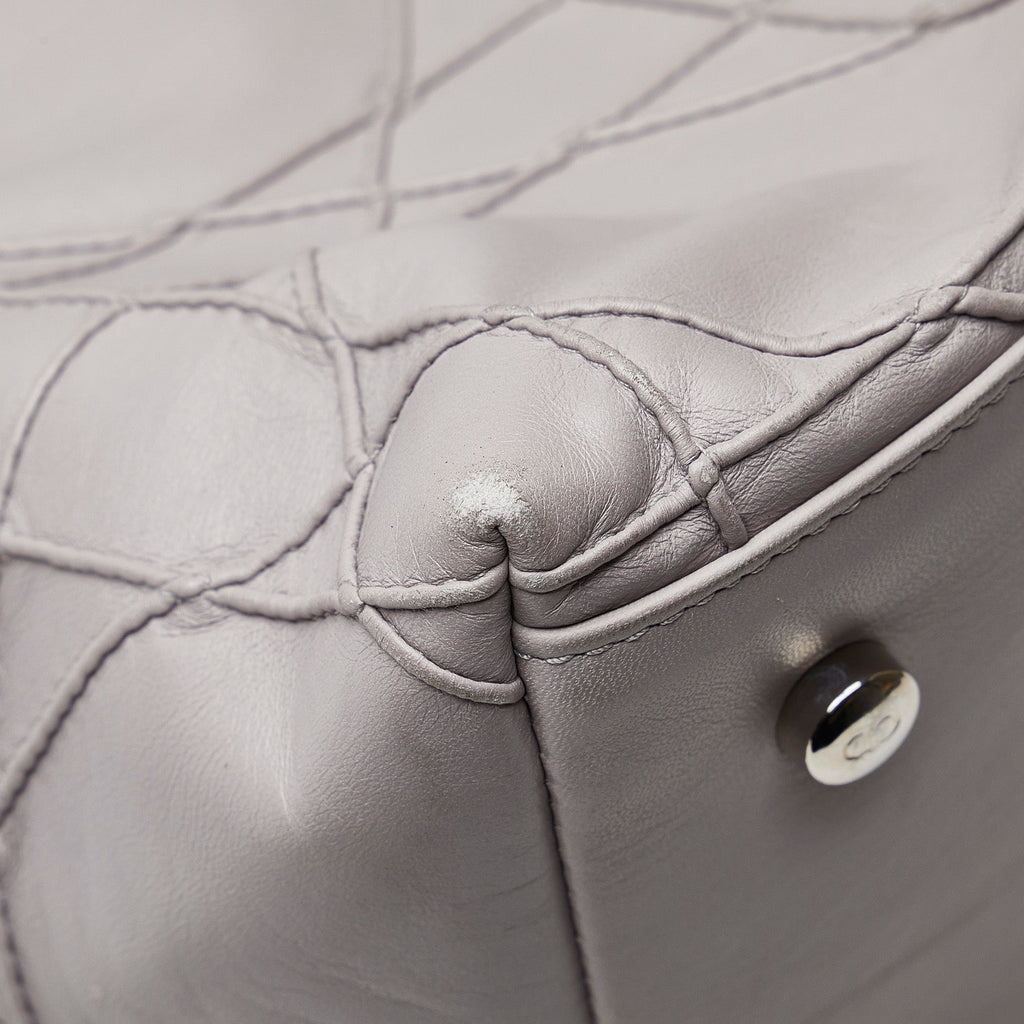 DIOR Cannage Polochon Granville Satchel