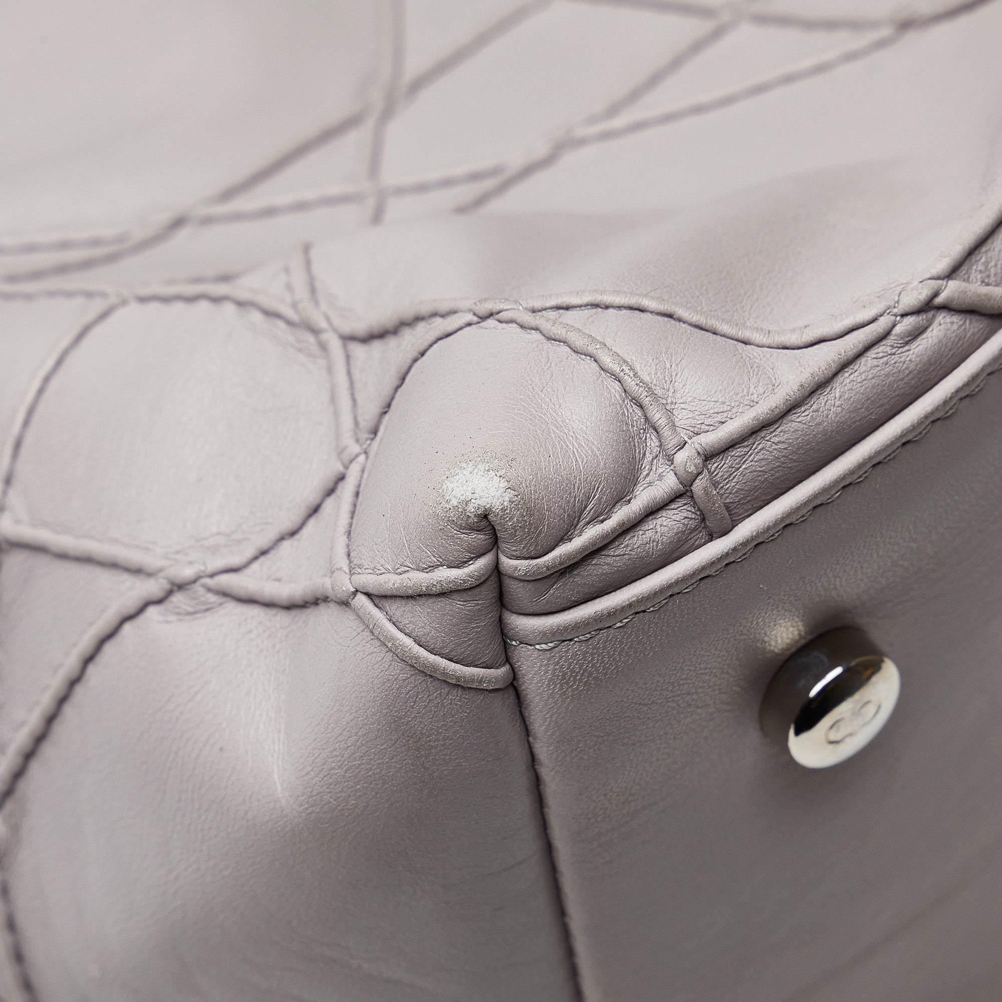DIOR Cannage Polochon Granville Satchel