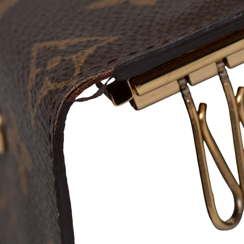 Louis Vuitton Key Case in Monogram M62631 Brown