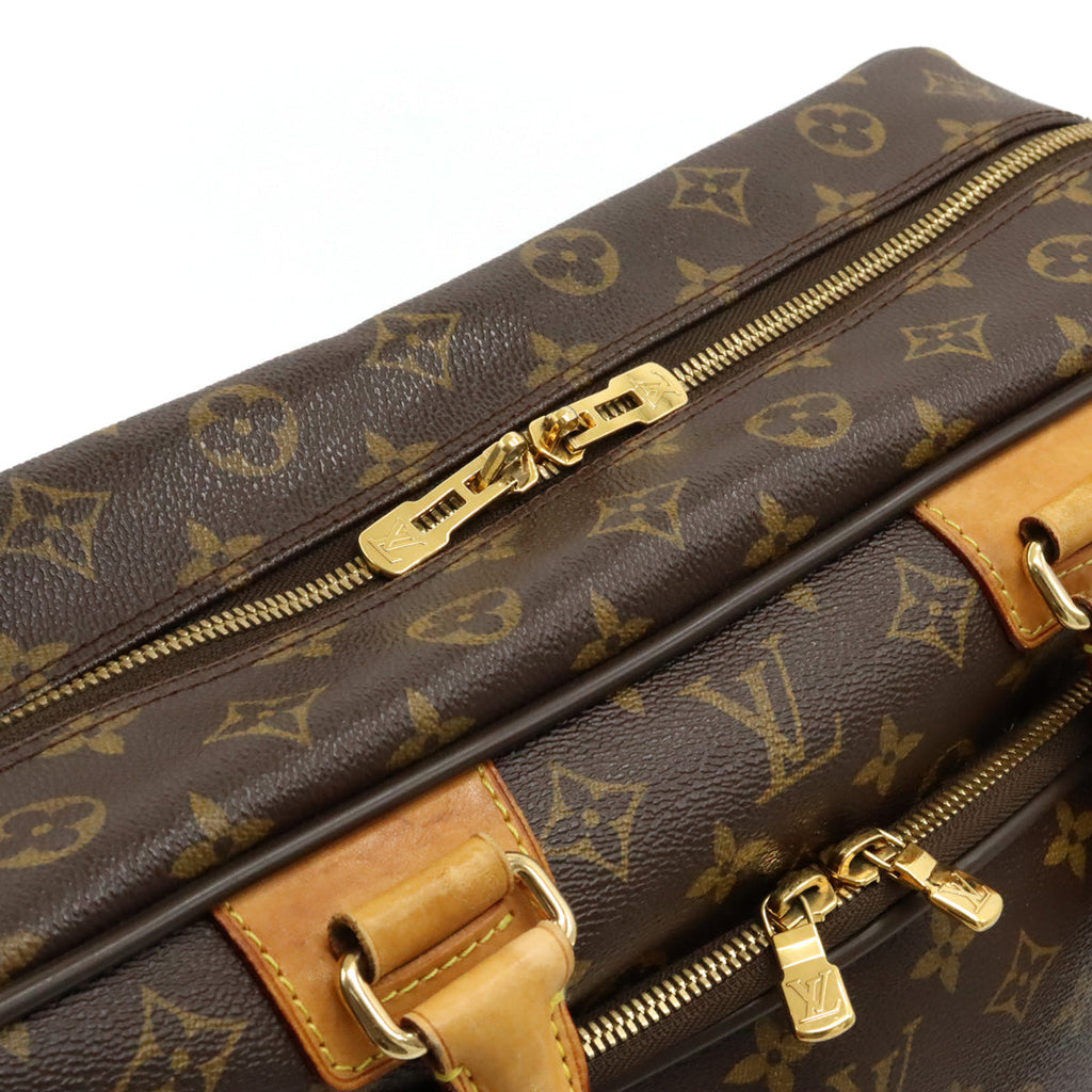 Louis Vuitton Monogram Icarus Briefcase Business Bag 2WAY Shoulder Bag Slipper M23252