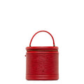 Louis Vuitton Epic Canyon Handbags Vanity Bag M48037 Castilian Red Leather Ladies Louis Vuitton