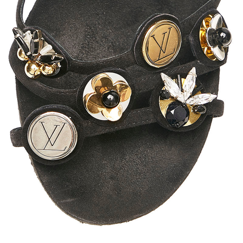 Louis Vuitton Louis Vuitton Pumpkins Swede Black Brown 's Eyes