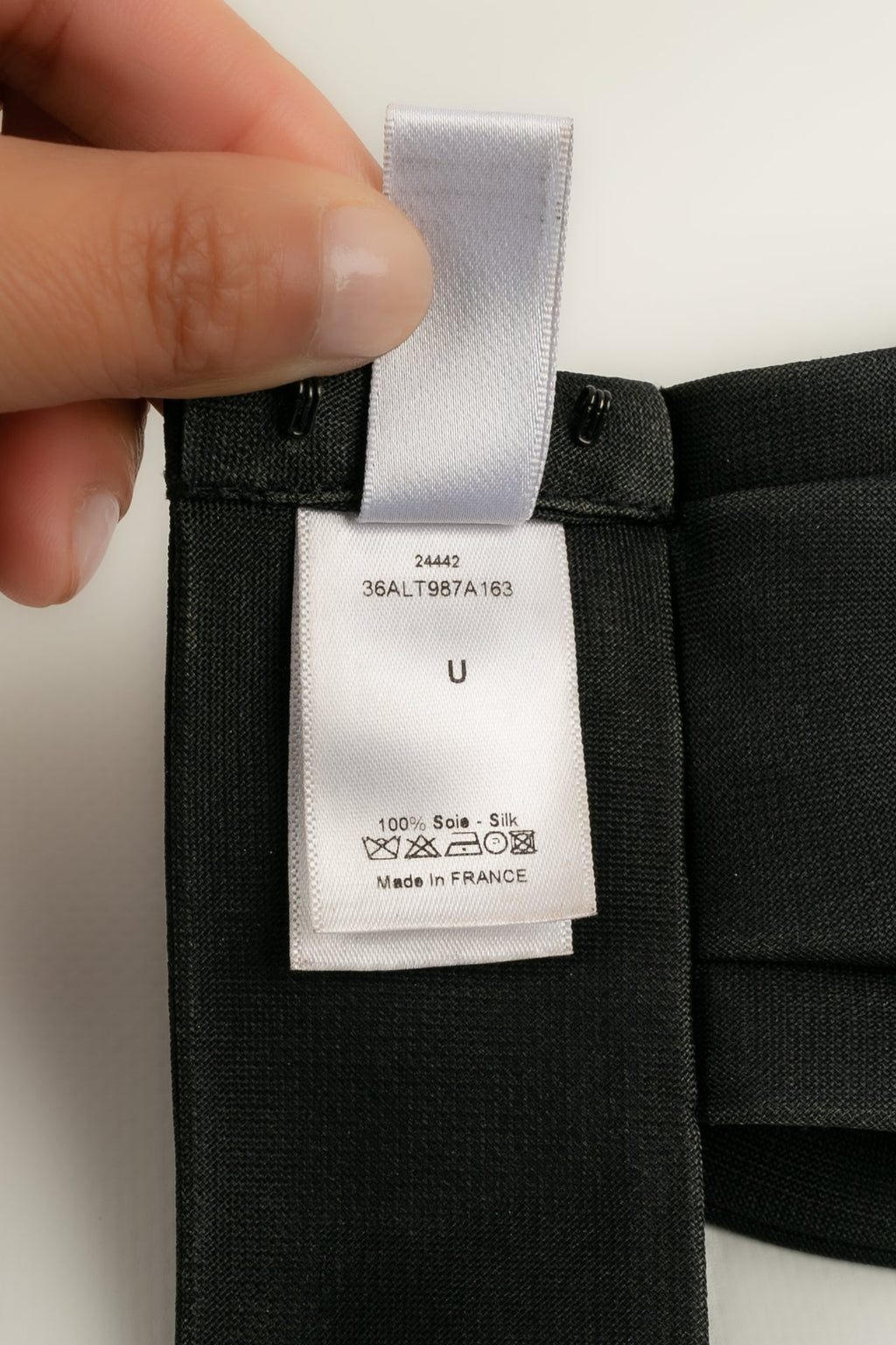 Cravate ascot Christian Dior