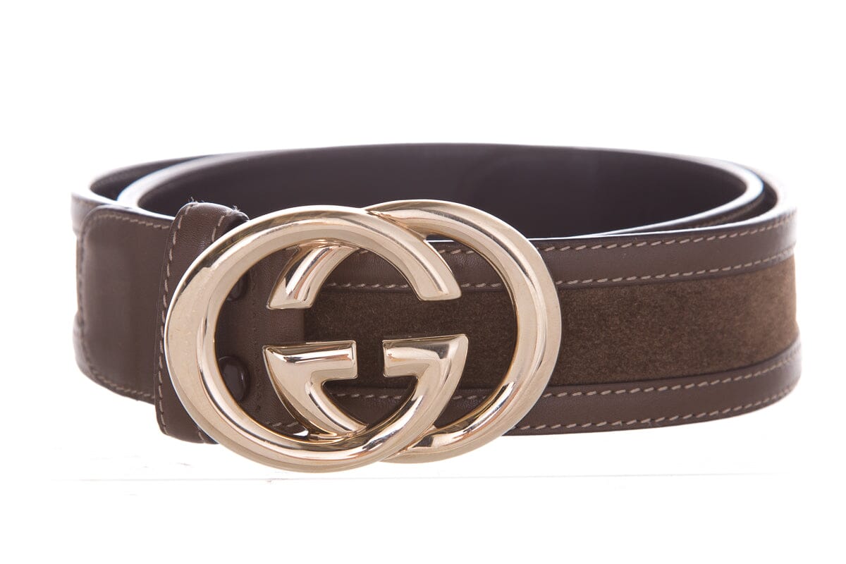Gucci Taupe Belt SZ 34