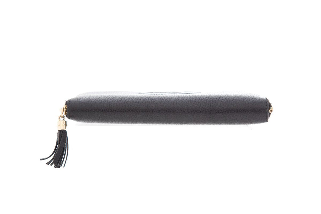 Gucci Black Leather Soho Wallet