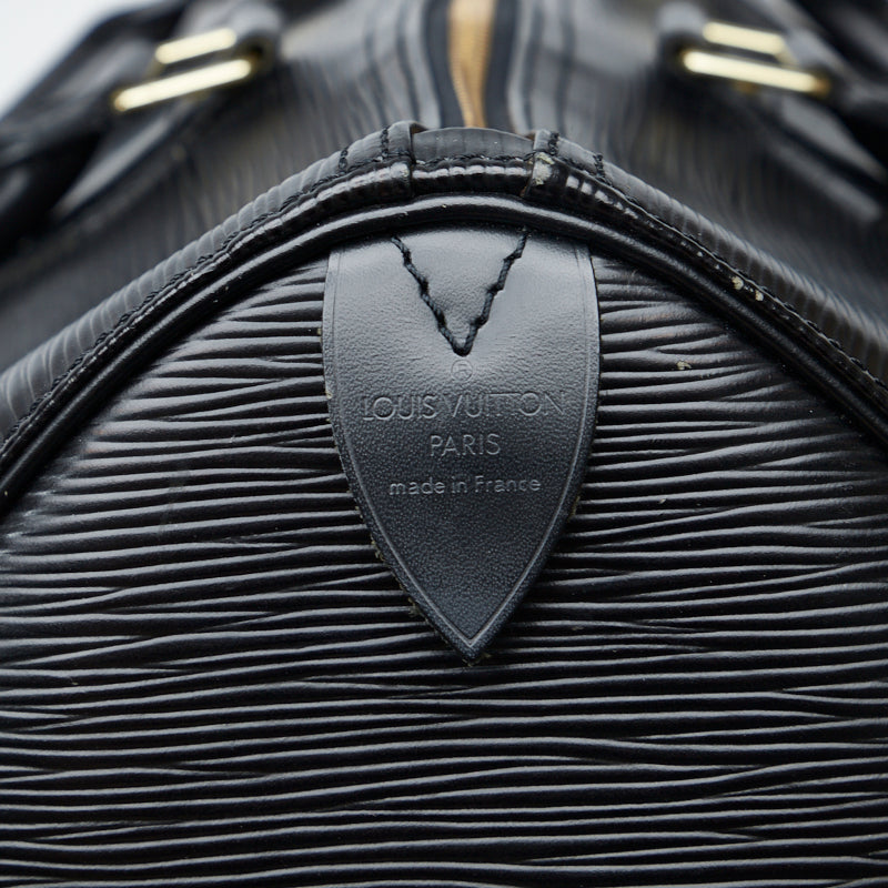 Louis Vuitton Epic Speed 35 Handbag Boston Bag M42992 Noir Black Leather  Louis Vuitton