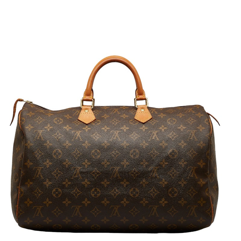 Louis Vuitton Monogram M41522 Handbag PVC/Leather Brown