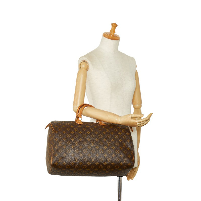 Louis Vuitton Monogram M41522 Handbag PVC/Leather Brown