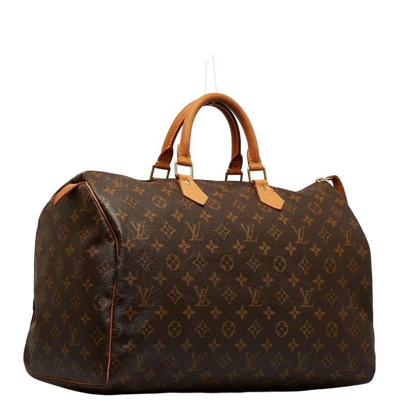 Louis Vuitton Monogram M41522 Handbag PVC/Leather Brown