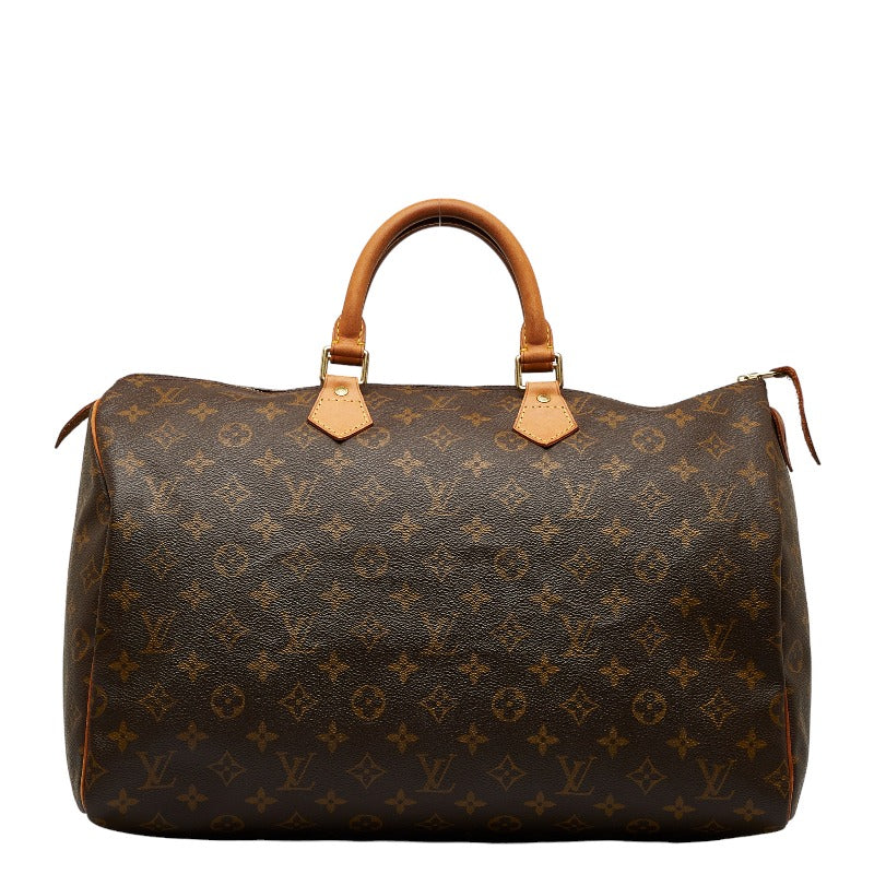 Louis Vuitton Monogram M41522 Handbag PVC/Leather Brown