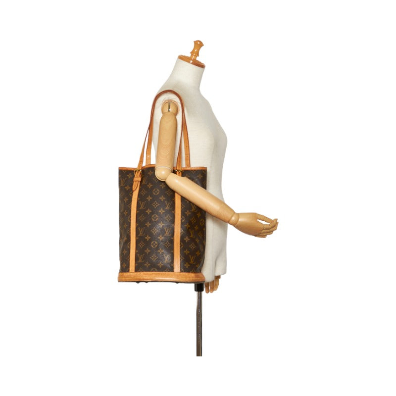 Louis Vuitton Monogram Bucket GM Shoulder Bag M42236